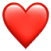 Heart emoji